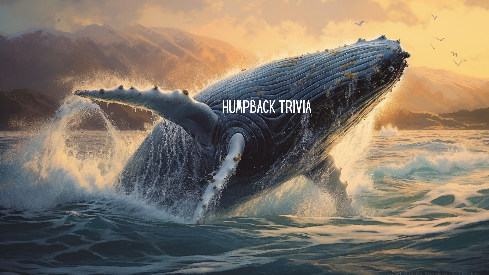 Whale Trivia Game